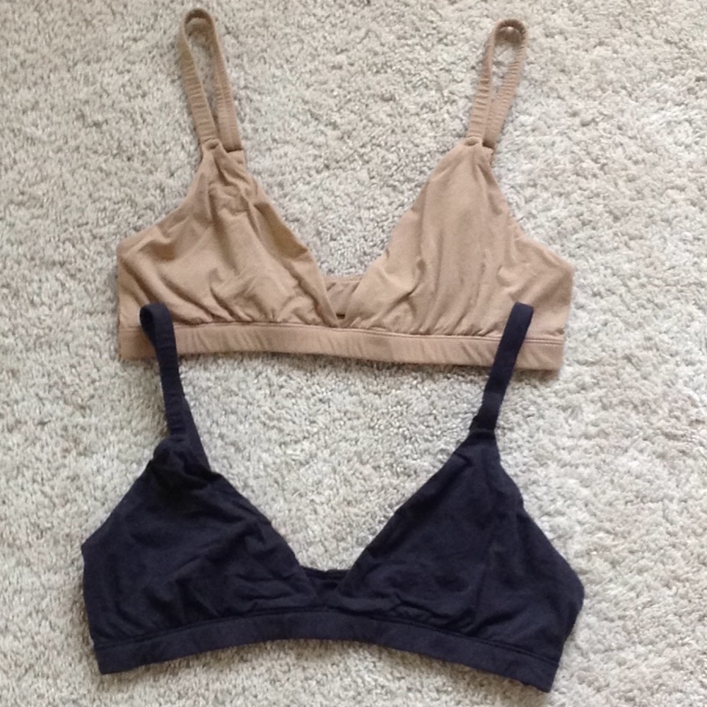 Skims bralette everyday bra nude & black Medium M